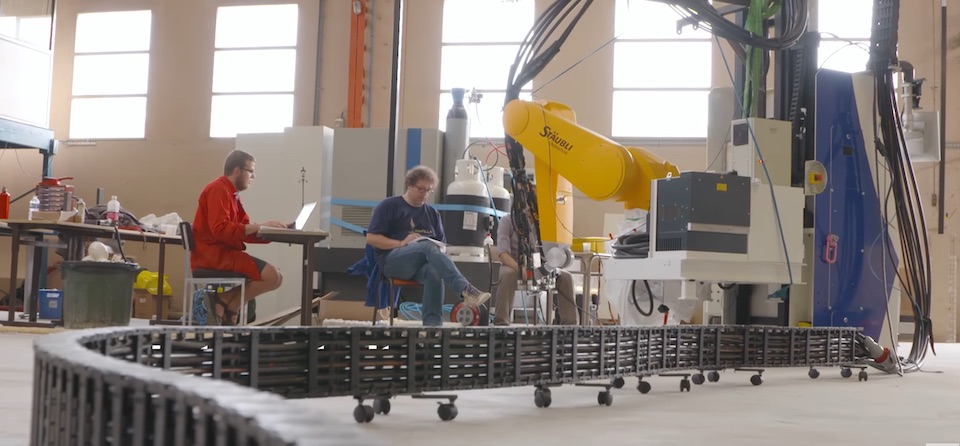 robot construit à Nantes